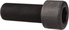 Value Collection - 1-1/8 - 12 UNF Hex Socket Drive, Socket Cap Screw - Alloy Steel, Black Oxide Finish, Fully Threaded, 3" Length Under Head - Apex Tool & Supply