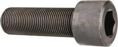 Value Collection - 1-1/8 - 12 UNF Hex Socket Drive, Socket Cap Screw - Alloy Steel, Black Oxide Finish, Fully Threaded, 3-1/2" Length Under Head - Apex Tool & Supply