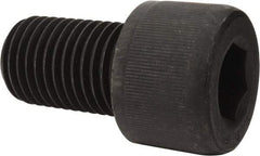 Value Collection - 1-1/4 - 7 UNC Hex Socket Drive, Socket Cap Screw - Alloy Steel, Black Oxide Finish, Fully Threaded, 2" Length Under Head - Apex Tool & Supply