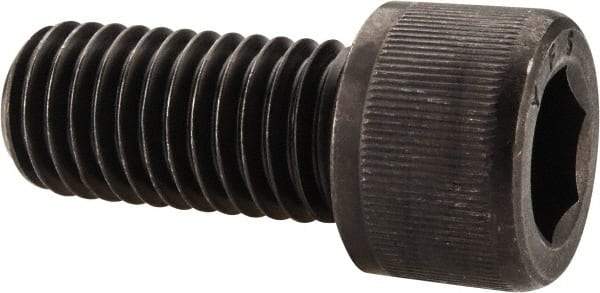 Value Collection - 1-1/4 - 7 UNC Hex Socket Drive, Socket Cap Screw - Alloy Steel, Black Oxide Finish, Fully Threaded, 2-3/4" Length Under Head - Apex Tool & Supply