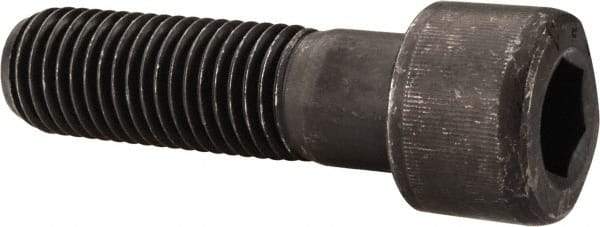 Value Collection - 1-1/2 - 6 UNC Hex Socket Drive, Socket Cap Screw - Alloy Steel, Black Oxide Finish, Partially Threaded, 5-1/2" Length Under Head - Apex Tool & Supply