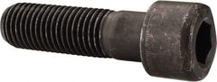 Value Collection - 1-1/2 - 6 UNC Hex Socket Drive, Socket Cap Screw - Alloy Steel, Black Oxide Finish, Partially Threaded, 5-1/2" Length Under Head - Apex Tool & Supply