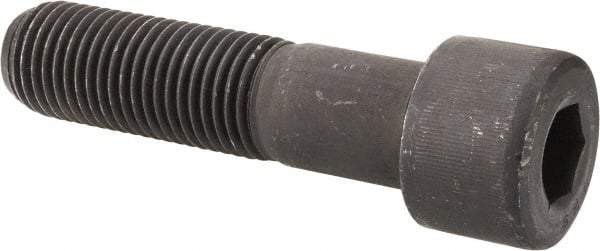 Value Collection - 1-1/2 - 6 UNC Hex Socket Drive, Socket Cap Screw - Alloy Steel, Black Oxide Finish, Partially Threaded, 6" Length Under Head - Apex Tool & Supply