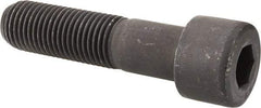 Value Collection - 1-1/2 - 6 UNC Hex Socket Drive, Socket Cap Screw - Alloy Steel, Black Oxide Finish, Partially Threaded, 6" Length Under Head - Apex Tool & Supply