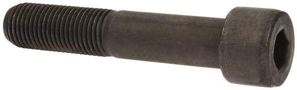 Value Collection - 1-1/2 - 6 UNC Hex Socket Drive, Socket Cap Screw - Alloy Steel, Black Oxide Finish, Partially Threaded, 8" Length Under Head - Apex Tool & Supply