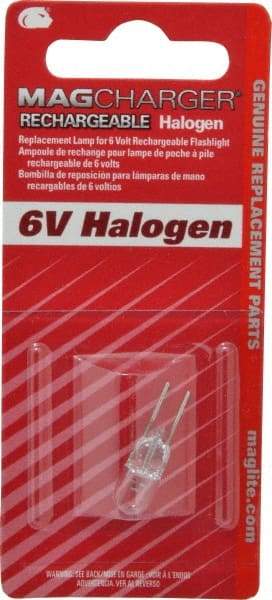 Mag-Lite - Halogen Bulb - Clear, Compatible With RE1019 Flashlights - Apex Tool & Supply