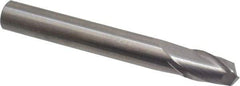 Onsrud - 1/4" Cutting Diam x 3/8" Length of Cut, 2 Flute, Upcut Spiral Router Bit - Uncoated, Right Hand Cut, Solid Carbide, 2" OAL x 1/4" Shank Diam, Bottom-Surfacing, 30° Helix Angle - Apex Tool & Supply