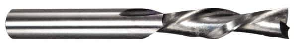 Onsrud - 5/8" Cutting Diam x 2-1/8" Length of Cut, 2 Flute, Downcut Spiral Router Bit - Uncoated, Right Hand Cut, Solid Carbide, 4" OAL x 5/8" Shank Diam, Double Edge, 30° Helix Angle - Apex Tool & Supply