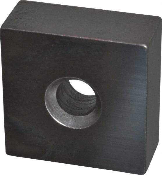 Mitutoyo - 0.4" Square Steel Gage Block - Accuracy Grade 0, Includes Certificate of Inspection - Apex Tool & Supply