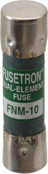 Cooper Bussmann - 250 VAC, 10 Amp, Time Delay General Purpose Fuse - Fuse Holder Mount, 1-1/2" OAL, 10 at 125 V kA Rating, 13/32" Diam - Apex Tool & Supply
