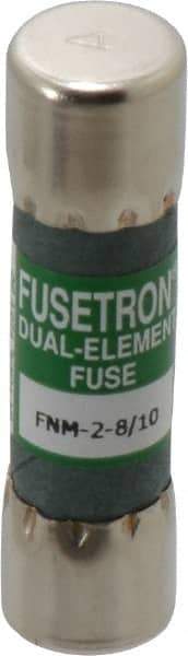 Cooper Bussmann - 250 VAC, 2.8 Amp, Time Delay General Purpose Fuse - Fuse Holder Mount, 1-1/2" OAL, 10 at 125 V kA Rating, 13/32" Diam - Apex Tool & Supply