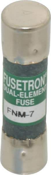 Cooper Bussmann - 250 VAC, 7 Amp, Time Delay General Purpose Fuse - Fuse Holder Mount, 1-1/2" OAL, 10 at 125 V kA Rating, 13/32" Diam - Apex Tool & Supply