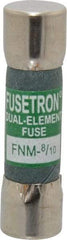 Cooper Bussmann - 250 VAC, 0.8 Amp, Time Delay General Purpose Fuse - Fuse Holder Mount, 1-1/2" OAL, 10 at 125 V kA Rating, 13/32" Diam - Apex Tool & Supply