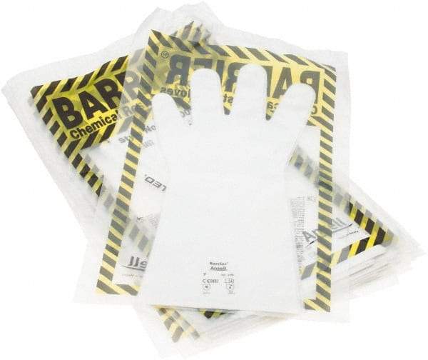 Ansell - Size 7, 2.5 mil Thick, Chemical Resistant Gloves - Apex Tool & Supply
