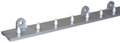 Aleco - 2Ft. Long Polymer Compound Boltless Dock Strip Door Mounting Hardware - For Use with Vinyl Strip Material Up to 12 Inches Wide - Apex Tool & Supply