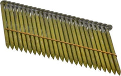 Stanley Bostitch - 0.113" Shank Diam 2" Long Framing Nails for Power Nailers - Steel, Smooth Shank, Angled Stick Wire Collation, Round Head, Diamond Point - Apex Tool & Supply