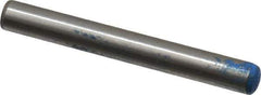 Metric Blue - 6mm Diam x 50mm Pin Length Alloy Steel Pull Out Dowel Pin - 1 Beveled & 1 Threaded End - Apex Tool & Supply
