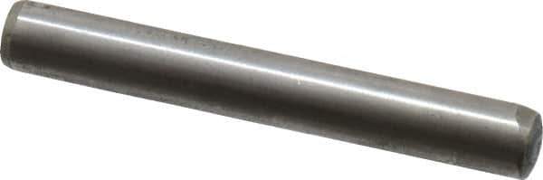 Metric Blue - 8mm Diam x 60mm Pin Length Alloy Steel Pull Out Dowel Pin - 1 Beveled & 1 Threaded End - Apex Tool & Supply