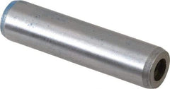 Metric Blue - 12mm Diam x 50mm Pin Length Alloy Steel Pull Out Dowel Pin - 1 Beveled & 1 Threaded End - Apex Tool & Supply