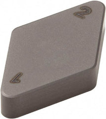 Seco - DNMN322 Grade CBN300 PCBN Turning Insert - Uncoated, 55° Diamond, 3/8" Inscr Circle, 1/8" Thick, 1/32" Corner Radius - Apex Tool & Supply