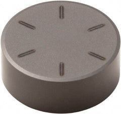 Seco - RNMN42 Grade CBN300 PCBN Turning Insert - Uncoated, Round, 1/2" Inscr Circle, 1/8" Thick - Apex Tool & Supply