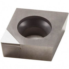 Seco - CCMW21.52 L1 Grade PCD20 Polycrystalline Diamond (PCD) Turning Insert - 80° Diamond, 1/4" Inscr Circle, 3/32" Thick, 1/32" Corner Radius - Apex Tool & Supply