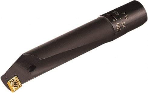 Seco - 8mm Min Bore Diam, 16mm Shank Diam, Indexable Boring Bar - 45mm Max Bore Depth, WB.. 0301.. Insert - Apex Tool & Supply