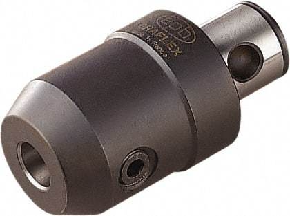 Seco - Graflex 6 Modular Connection 25mm Hole End Mill Holder/Adapter - 65mm Nose Diam, 3.15" Projection, Through-Spindle Coolant - Exact Industrial Supply