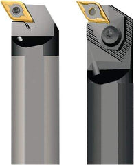 Seco - 0.85" Min Bore Diam, 10" OAL, 5/8" Shank Diam, A-SDUN Indexable Boring Bar - DNMU 332 Insert, Screw Holding Method - Apex Tool & Supply