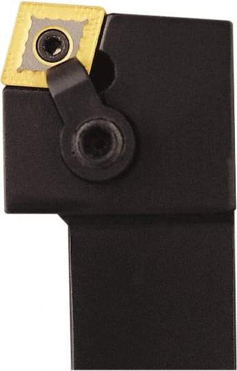 Seco - MCRN, Right Hand Cut, 75° Lead Angle, 1-1/4" Shank Height x 1-1/4" Shank Width, Negative Rake Indexable Turning Toolholder - 6" OAL, CNMG 643 Insert Compatibility, Series Multi-Directional Turning (MDT) - Apex Tool & Supply