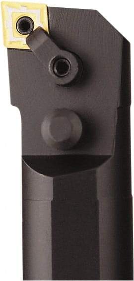 Seco - 1.78" Min Bore Diam, 14" OAL, 1-1/2" Shank Diam, A-MCLN Indexable Boring Bar - CNMG 432 Insert, Pin & Clamp Holding Method - Apex Tool & Supply