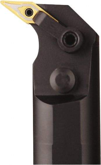 Seco - 3-1/4" Min Bore Diam, 16" OAL, 2" Shank Diam, A-MVUN Indexable Boring Bar - VNMG 432 Insert, Pin & Clamp Holding Method - Apex Tool & Supply