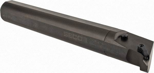 Seco - 2-1/2" Min Bore Diam, 16" OAL, 2" Shank Diam, A-MVPN Indexable Boring Bar - VNMG 332 Insert, Pin & Clamp Holding Method - Apex Tool & Supply