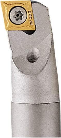 Seco - 13mm Min Bore Diam, 150mm OAL, 10mm Shank Diam, E-SCFC Indexable Boring Bar - 27mm Max Bore Depth, CC.. 0602.. Insert, Screw Holding Method - Apex Tool & Supply