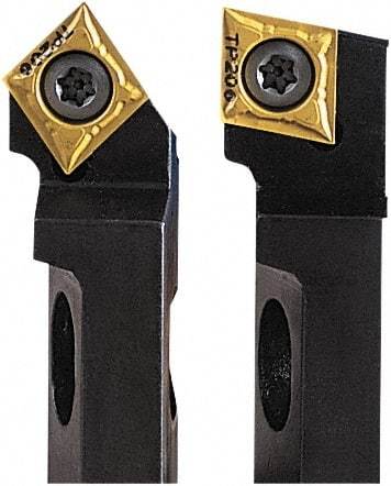 Seco - Right Hand, SCGC Toolholder Compatibility, CC.. Insert Compatibility, Indexable Turning Cartridge - Screw Holding Method, 50mm OAL x 15mm OAH - Apex Tool & Supply