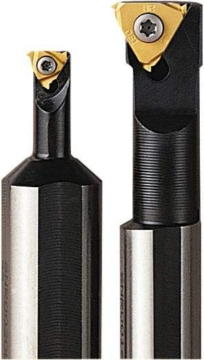 Seco - Internal Thread, Left Hand Cut, 0.707" Shank Width x 0.691" Shank Height Indexable Threading Toolholder - 7" OAL, 22NL Insert Compatibility, SN Toolholder - Apex Tool & Supply