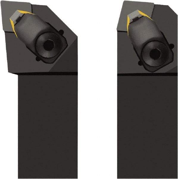 Seco - CCBN, Right Hand Cut, 75° Lead Angle, 25mm Shank Height x 25mm Shank Width, Negative Rake Indexable Turning Toolholder - 150mm OAL, CNGN 0903.. Insert Compatibility, Series Clamp Lock - Apex Tool & Supply