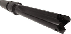 Allied Machine and Engineering - Series 1, 18mm Max Diam, 3MT Taper Shank, Straight Flute Spade Drill - 2-3/4" Max Depth, 3-7/8" Body Length, 7-3/4" OAL, Short Length, Through Coolant - Apex Tool & Supply