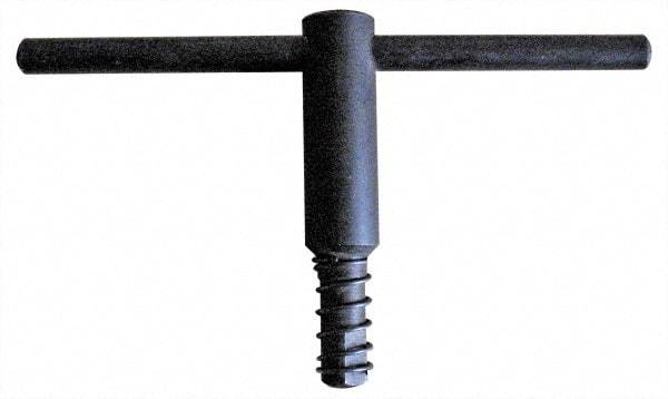 Gibraltar - 20" Chuck Diam Compatibility, Lathe Chuck Key - Compatible with 4-Jaw Chucks, Self Ejecting, 5.12" Body Length, 0.6693" Actual Key Square Size - Apex Tool & Supply