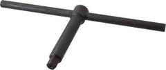 Gibraltar - 12" Chuck Diam Compatibility, Lathe Chuck Key - Compatible with 4-Jaw Chucks, Self Ejecting, 4.72" Body Length, 0.5512" Actual Key Square Size - Apex Tool & Supply