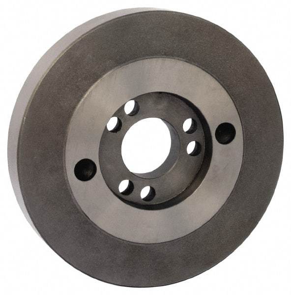 Gibraltar - Adapter Back Plate for 10" Diam Lathe Chucks - A1/A2-6 Mount, Steel - Apex Tool & Supply