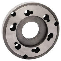 Gibraltar - Adapter Back Plate for 12" Diam Lathe Chucks - D1-8 Mount, Semi-Steel - Apex Tool & Supply