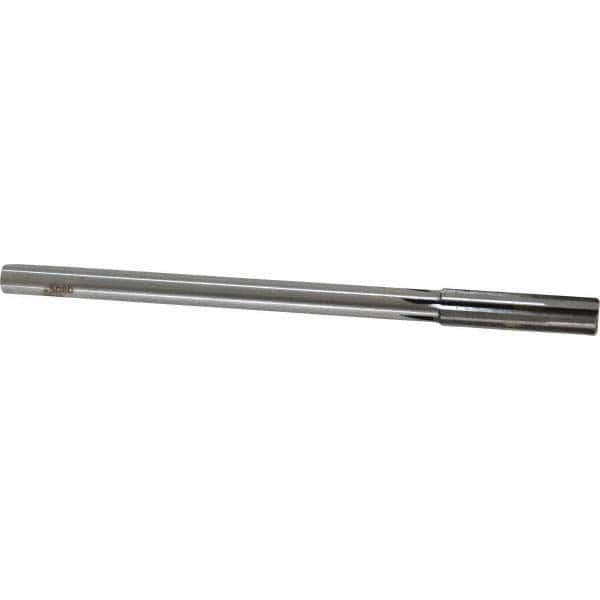 Made in USA - 0.508" Carbide-Tipped 6 Flute Chucking Reamer - Apex Tool & Supply