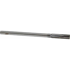 Made in USA - 0.508" Carbide-Tipped 6 Flute Chucking Reamer - Apex Tool & Supply