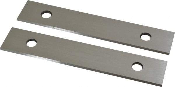 SPI - 6" Long x 1-1/8" High x 1/8" Thick, Steel Parallel - Sold as Matched Pair - Apex Tool & Supply