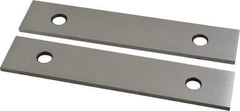 SPI - 6" Long x 1-1/4" High x 1/8" Thick, Steel Parallel - Sold as Matched Pair - Apex Tool & Supply