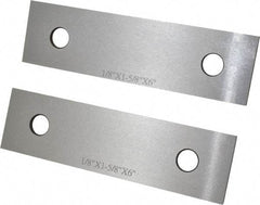 SPI - 6" Long x 1-5/8" High x 1/8" Thick, Steel Parallel - Sold as Matched Pair - Apex Tool & Supply