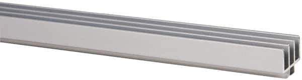 80/20 Inc. - 1 Panel, 0 to 48" Wide Door, Clear Anodized Aluminum Door Slide Track - 0.275" Door Thickness - Apex Tool & Supply