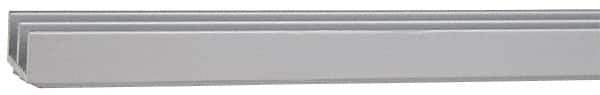 80/20 Inc. - 1 Panel, 0 to 48" Wide Door, Clear Anodized Aluminum Door Slide Track - 0.281" Door Thickness - Apex Tool & Supply