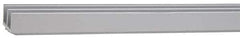 80/20 Inc. - 1 Panel, 0 to 48" Wide Door, Clear Anodized Aluminum Door Slide Track - 0.281" Door Thickness - Apex Tool & Supply